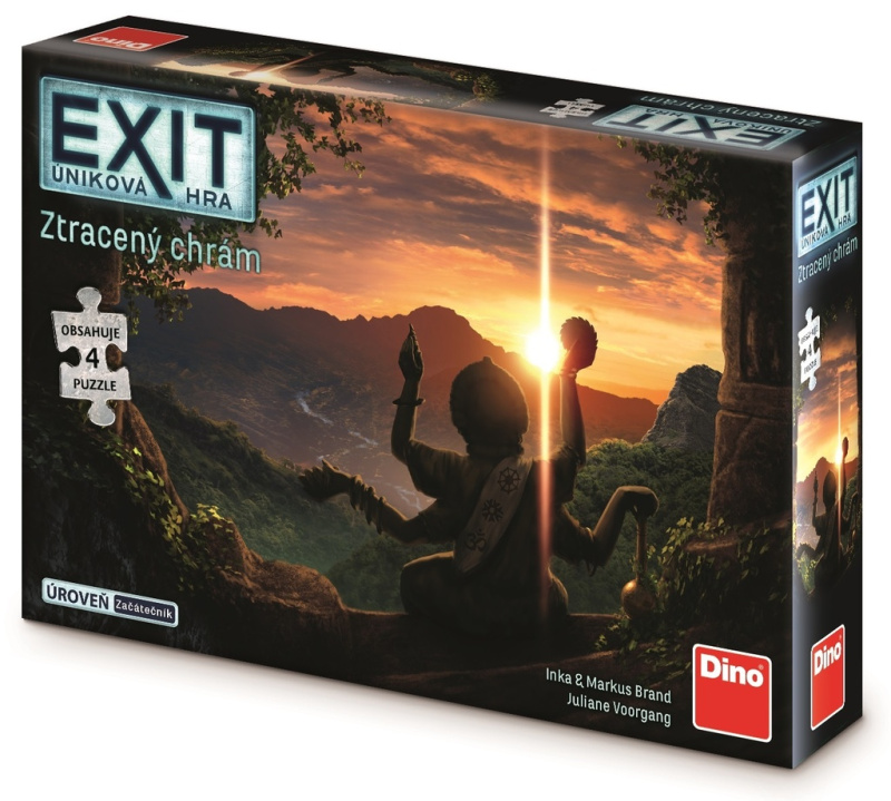 Dino Exit úniková hra s puzzle: Ztracený chrám