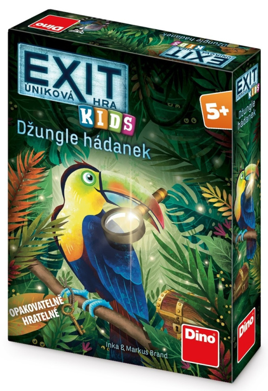 ÚNIKOVÁ HRA KIDS: DŽUNGLE HÁDANEK Párty hra