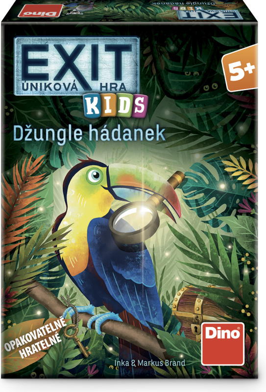 ÚNIKOVÁ HRA KIDS: DŽUNGLE HÁDANEK Párty hra