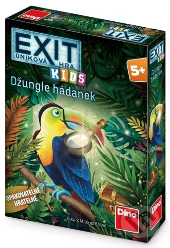 ÚNIKOVÁ HRA KIDS: DŽUNGLE HÁDANEK Párty hra