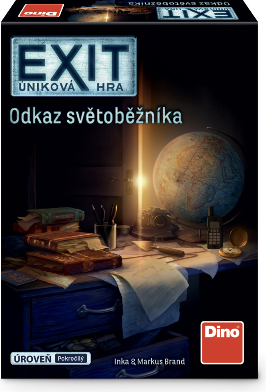 Úniková hra: Odkaz světoběžníka. Párty hra