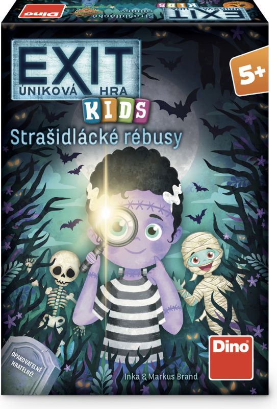 Úniková hra Kids: Strašidlácké rébusy. Párty hra