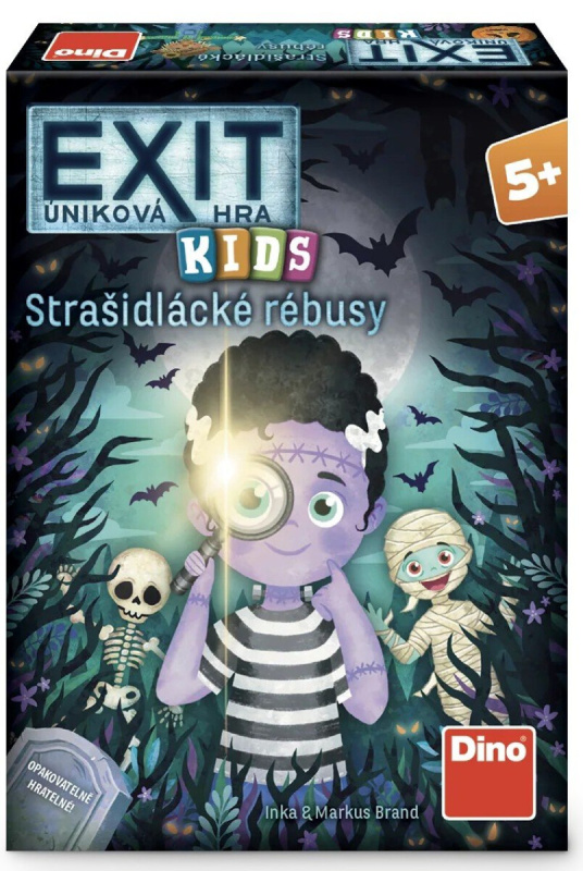 Úniková hra Kids: Strašidlácké rébusy. Párty hra
