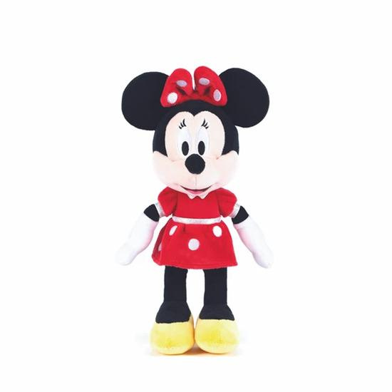 Plyšák Minnie v červených šatech