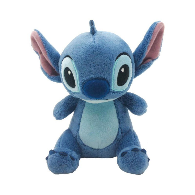 Stitch sedící plyšová hračka modrá 18cm