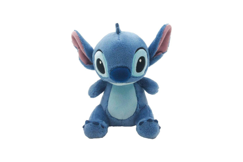 Stitch sedící plyšová hračka modrá 18cm