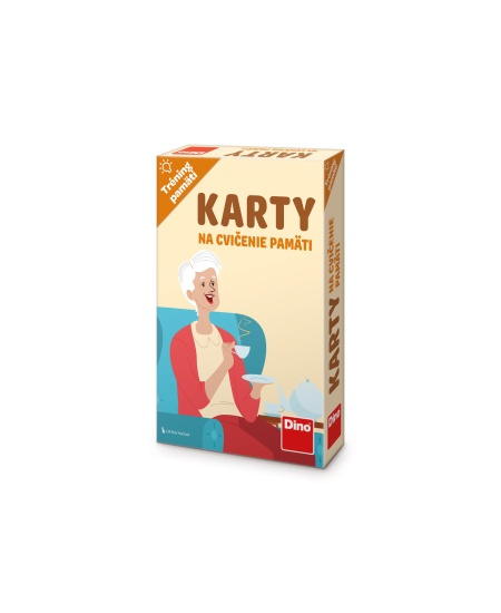 Trénink paměti: Karty pro cvičení paměti SK DINO