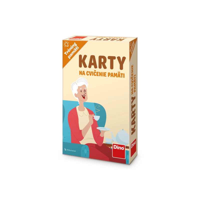 Trénink paměti: Karty pro cvičení paměti SK DINO
