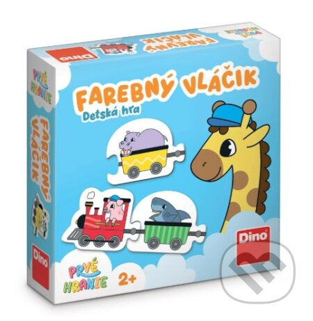 Dino První hraní: Barevný vláček Naučná hra SK