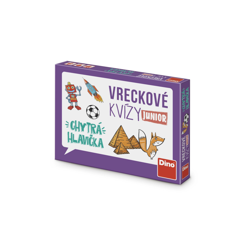 Dino Vreckové kvízy Junior – Chytrá hlavička SK Cestovní hra