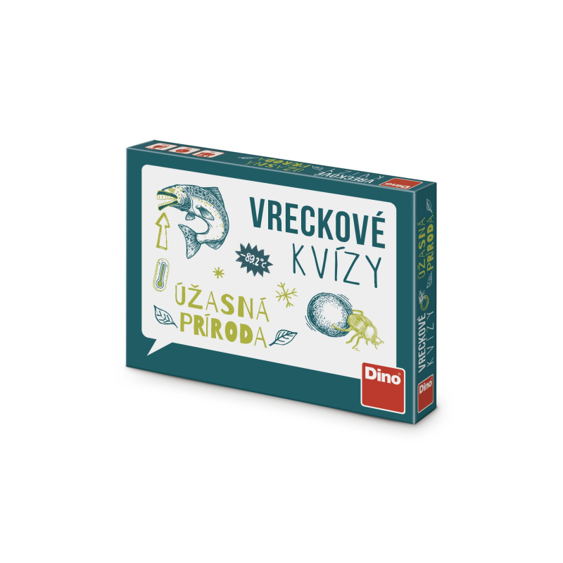 Dino Vreckové kvízy Junior – Úžasná príroda SK Cestovní hra