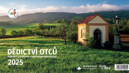 Dědictví otců 2025 - stolní kalendář -  Anna Mátiková