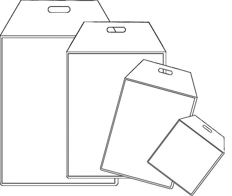 Obálka karton B3, 350g, 414 x 545 mm