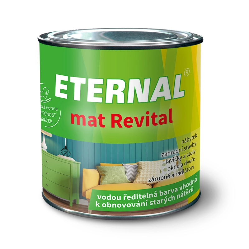 Eternal mat Revital RAL9003 bila 0,35kg