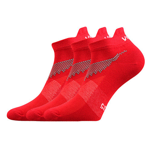 3PACK ponožky VoXX červené (Iris) L