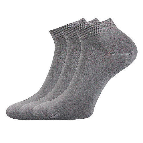 3PACK ponožky Lonka šedé (Desi) S