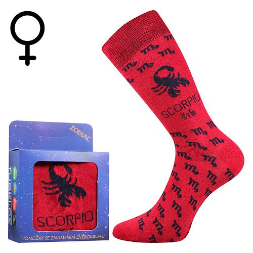 ZODIAC barevné ponožky motiv zvěrokruh Boma 38-41 ŠTÍR