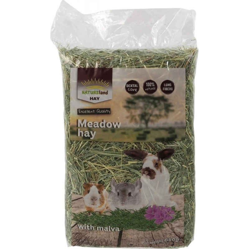 Seno Nature Land s květy slézu 0,65kg