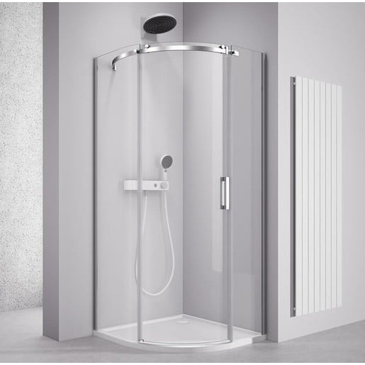 Polysan Thron Line sprchový kout čtvrtkruh 90x90 cm TL2690-5005