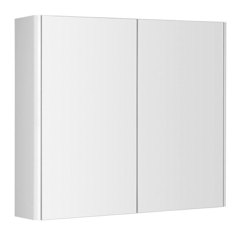 AQUALINE - DENEB galerka 80x70x18cm, bílá mat DN080