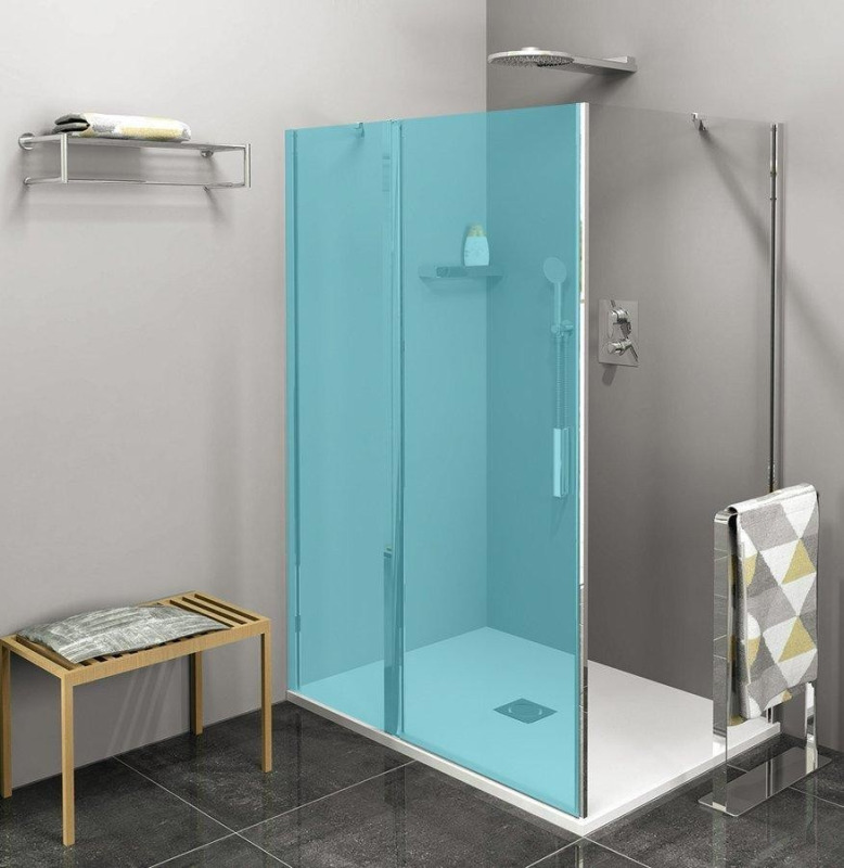 Polysan Zoom boční zástěna ke sprchovým dveřím 80 cm ZL3280