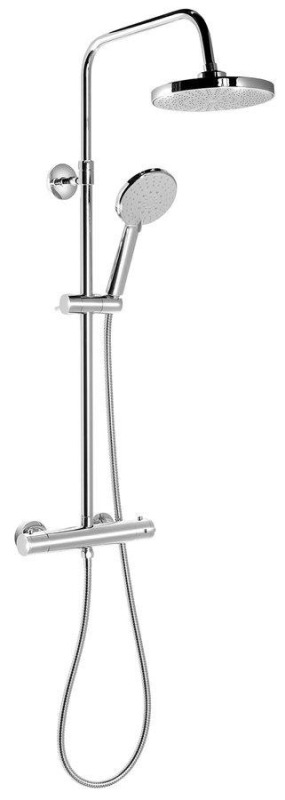 Sapho Liga sprchový systém aqualine s termostatickou baterií chrom SL533