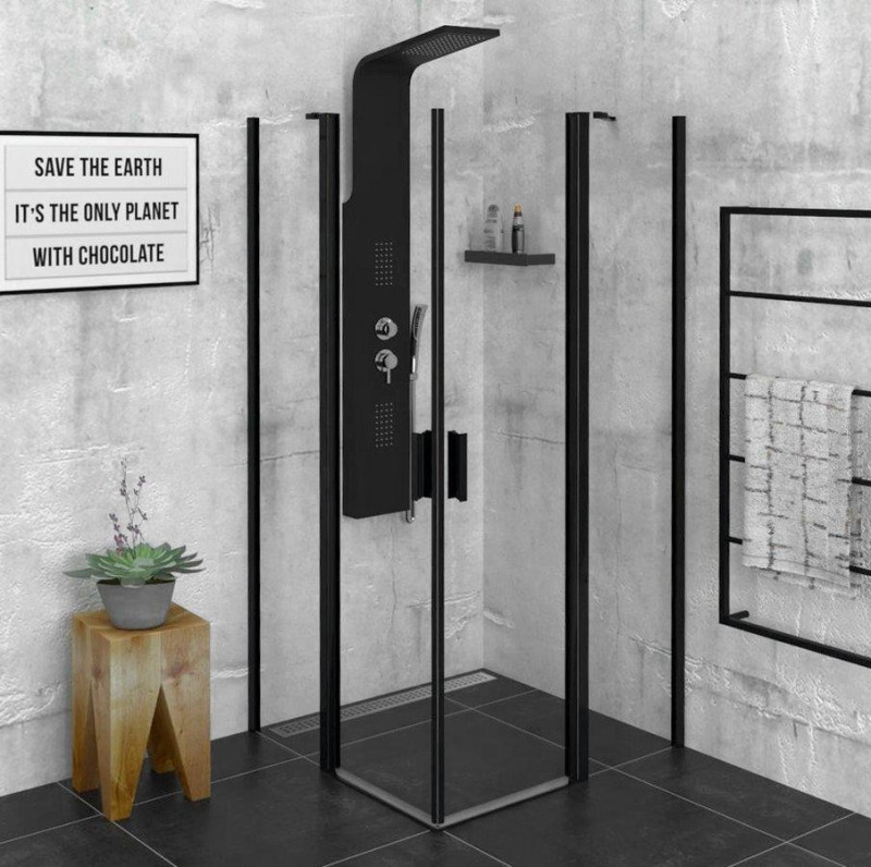 Polysan Zoom sprchový kout čtverec 90x90 cm ZL5415B