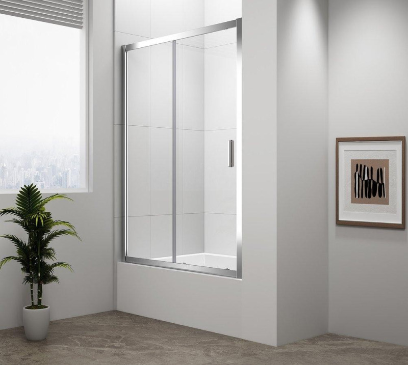 Polysan Deep sprchové dveře 1100x1650mm, čiré sklo MD1116