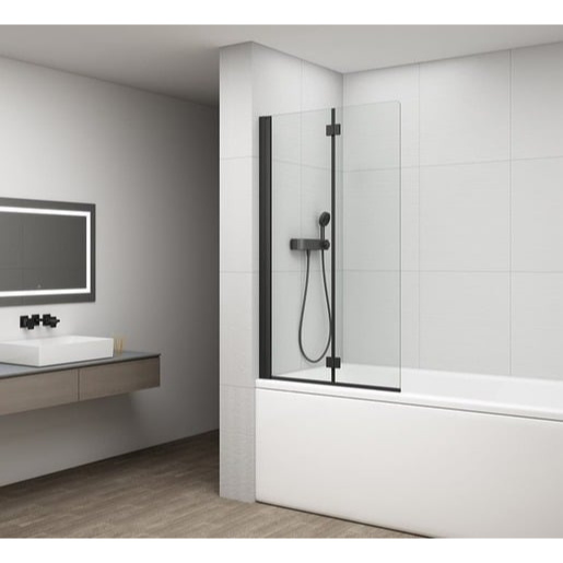 Polysan Rota vanová zástěna 150x90 cm černá FB900