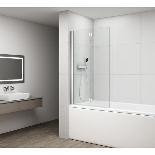 Polysan Rota vanová zástěna 150x120 cm chrom FA120