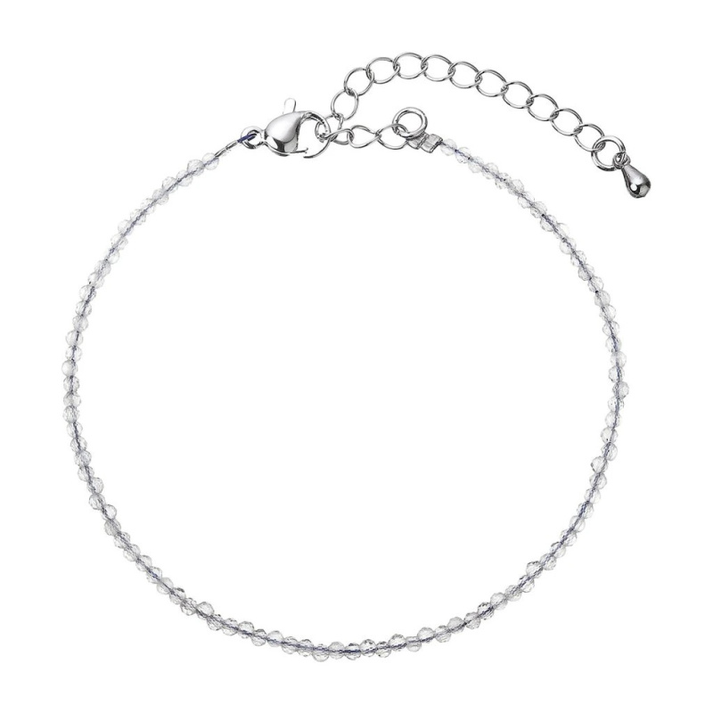 Evolution Group - Pavona Korálkový náramek z křemene 43055.3 Grey quartz