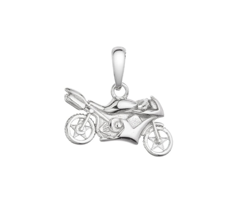 Evolution Group - Pavona Stylový stříbrný přívěsek Motorka 64008