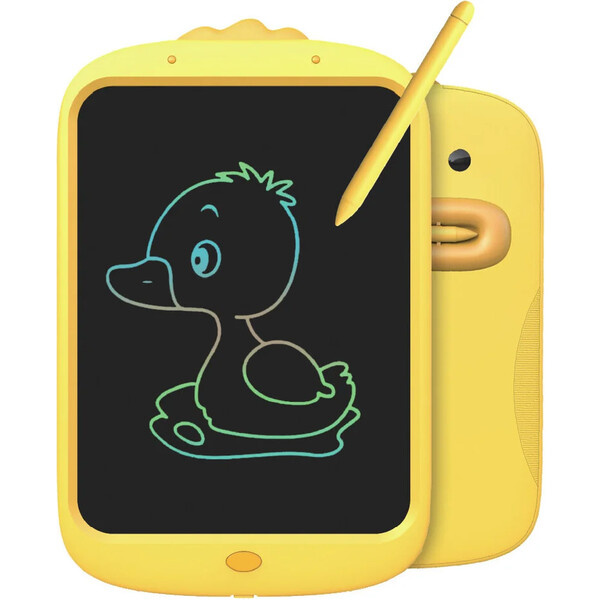 Dětský multibarevný tablet kačenka 10" POTBCUDUC0051 Žlutá