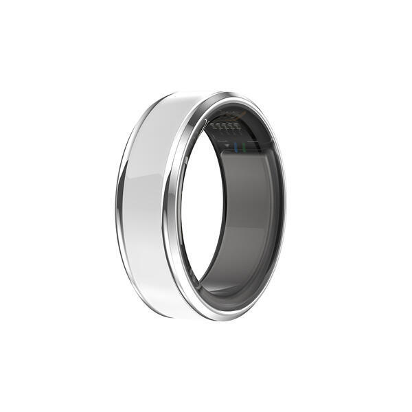 CUBE1 Smart Ring bílý velikost 8 (18,4 mm) Bílá