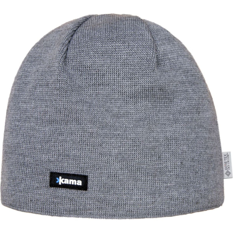 Kama Pletená Merino, čepice, šedá