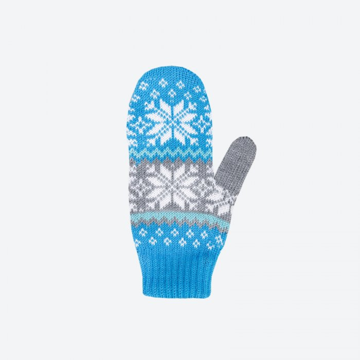 KAMA RB204 Dětské pletené Merino rukavice, tyrkysová Velikost: XS