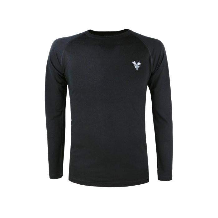 KAMA T402 pánské Merino triko, černé Velikost: S