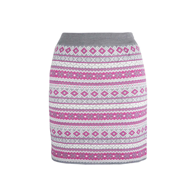 KAMA 6007 Merino sukně, šedá Velikost: XS