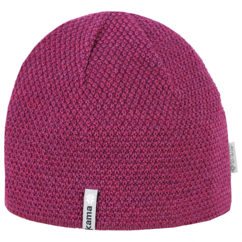 Pletená čepice Kama, Gore Windstopper, fialová