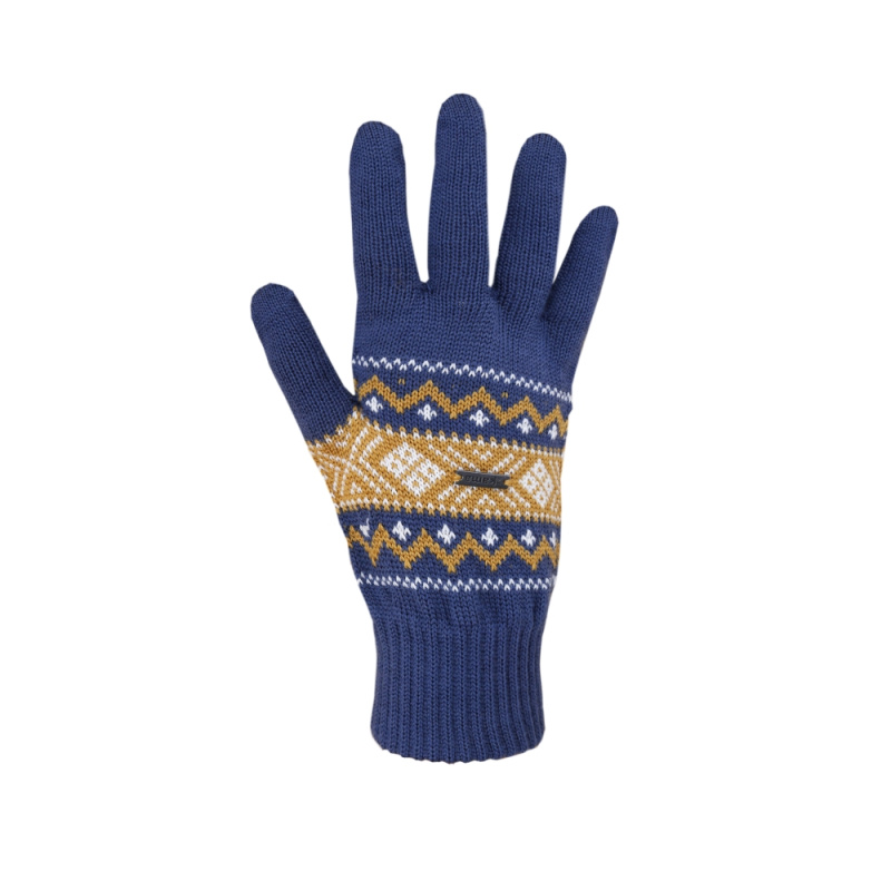 KAMA R113 Pletené Merino rukavice , světle modrá Velikost: S