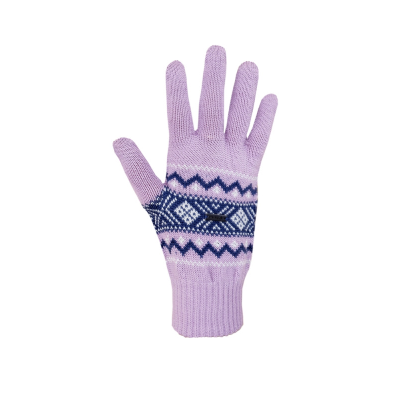 KAMA R113 Pletené Merino rukavice , růžová Velikost: M