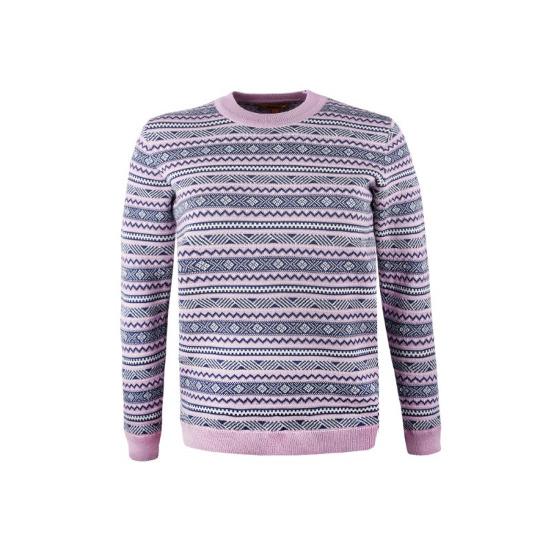 KAMA 5044 Merino svetr, růžová Velikost: S