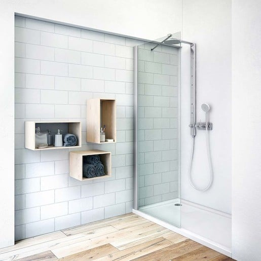 Roth Tower Line boční zástěna ke sprchovým dveřím 100 cm 746-1000000-00-02