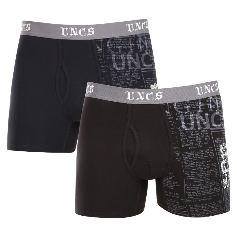2PACK pánské boxerky UNCS Angelo L, trenky / trenýrky