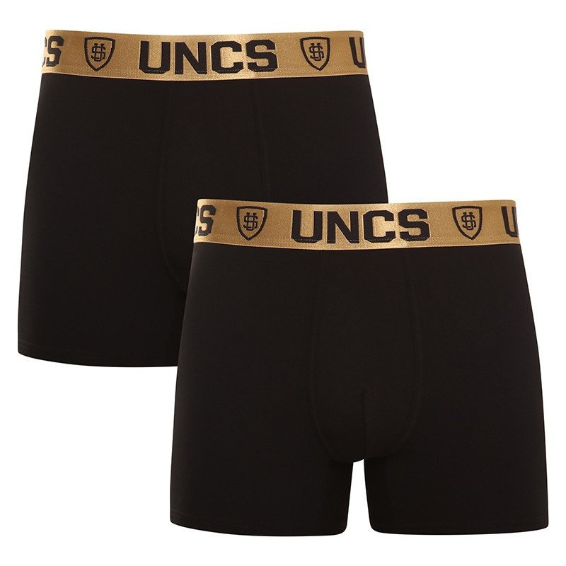 2PACK pánské boxerky UNCS Goldman nadrozměr (20Z067PSPP) 4XL, trenky / trenýrky