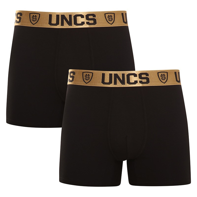 2PACK pánské boxerky UNCS Goldman nadrozměr (20Z067PSPP) 5XL, trenky / trenýrky