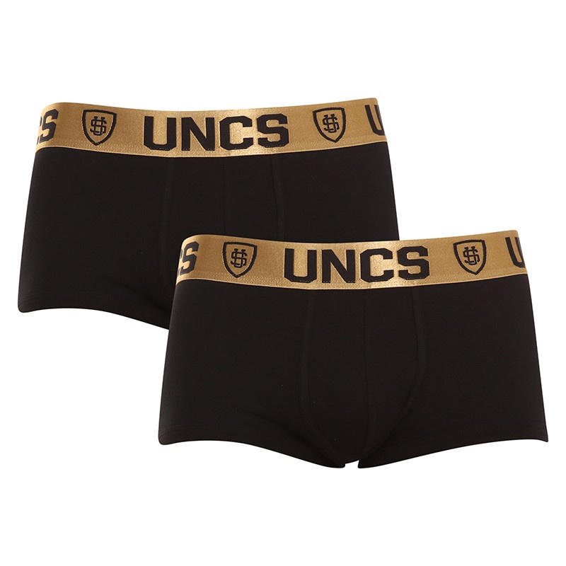 2PACK pánské boxerky UNCS Goldman nadrozměr (21L170PSPP) 3XL, trenky / trenýrky