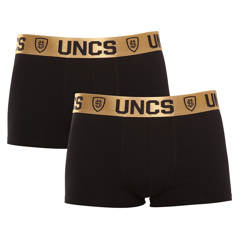 2PACK pánské boxerky UNCS Goldman nadrozměr (21L171PSPP) 5XL, trenky / trenýrky