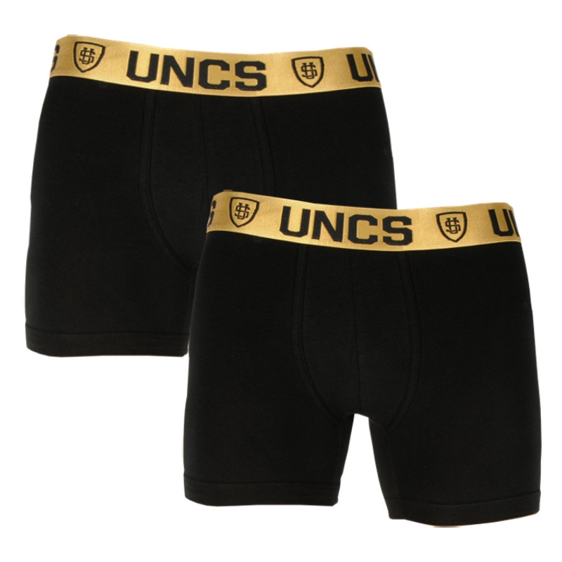 2PACK pánské boxerky UNCS Goldman nadrozměr (21L172PSPP) 4XL, trenky / trenýrky