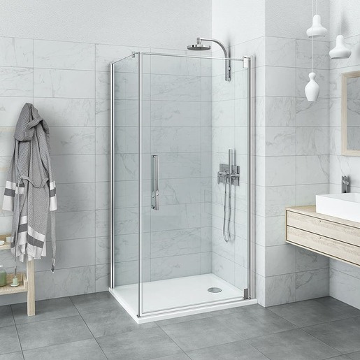 Roth Hitech Neo Line boční zástěna ke sprchovým dveřím x90 HIFXP09020VPE